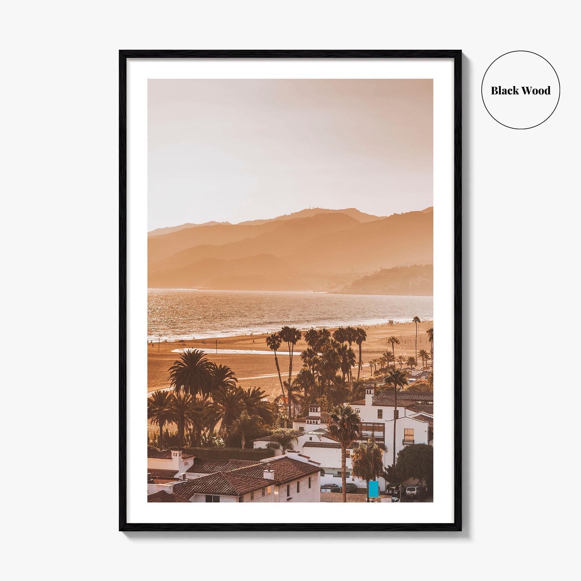 Santa Monica Fine Art Photo Print, California Los Angeles Poster
