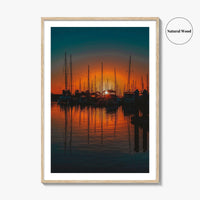 Ventura Harbor Fine Art Photo Print, California, USA, Marina, Wall Decor Poster