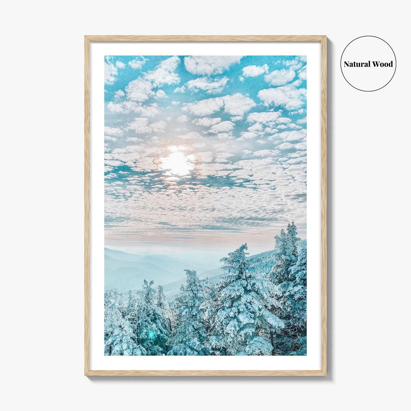 Stowe Vermont Fine Art Photo Print, Ski Resort Winter Wall Poster, USA