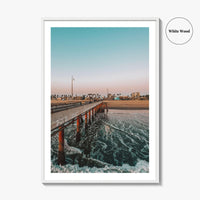 Venice Beach Fine Art Photo Print, Pier, Los Angeles, California Wall Decor Poster