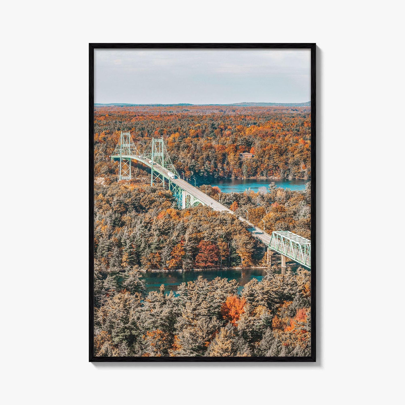 Thousand Islands Fine Art Photo Print, Ontario Canada, St Lawrence River Panorama