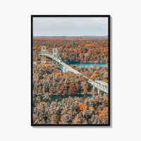 Thousand Islands Fine Art Photo Print, Ontario Canada, St Lawrence River Panorama