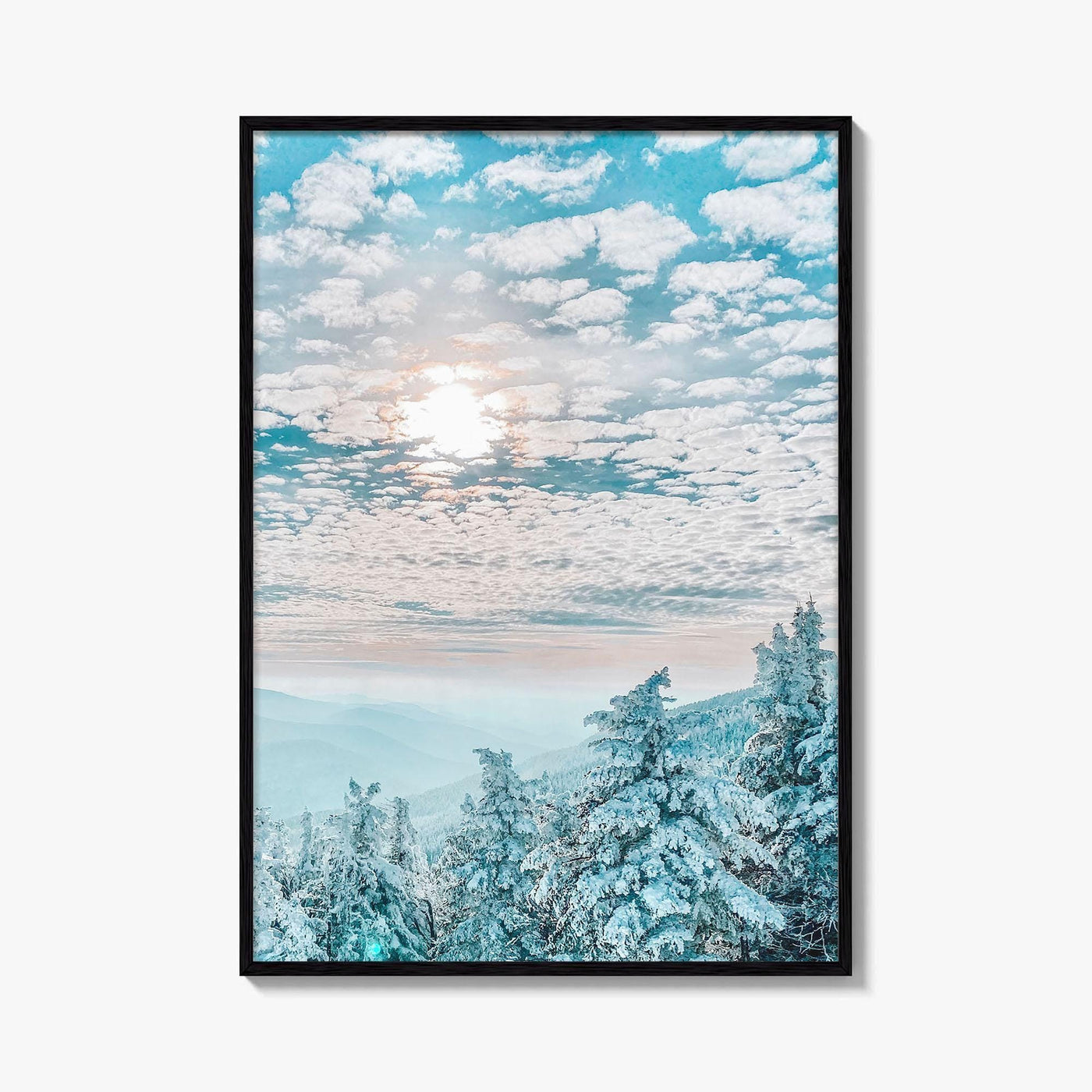 Stowe Vermont Fine Art Photo Print, Ski Resort Winter Wall Poster, USA