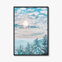Stowe Vermont Fine Art Photo Print, Ski Resort Winter Wall Poster, USA