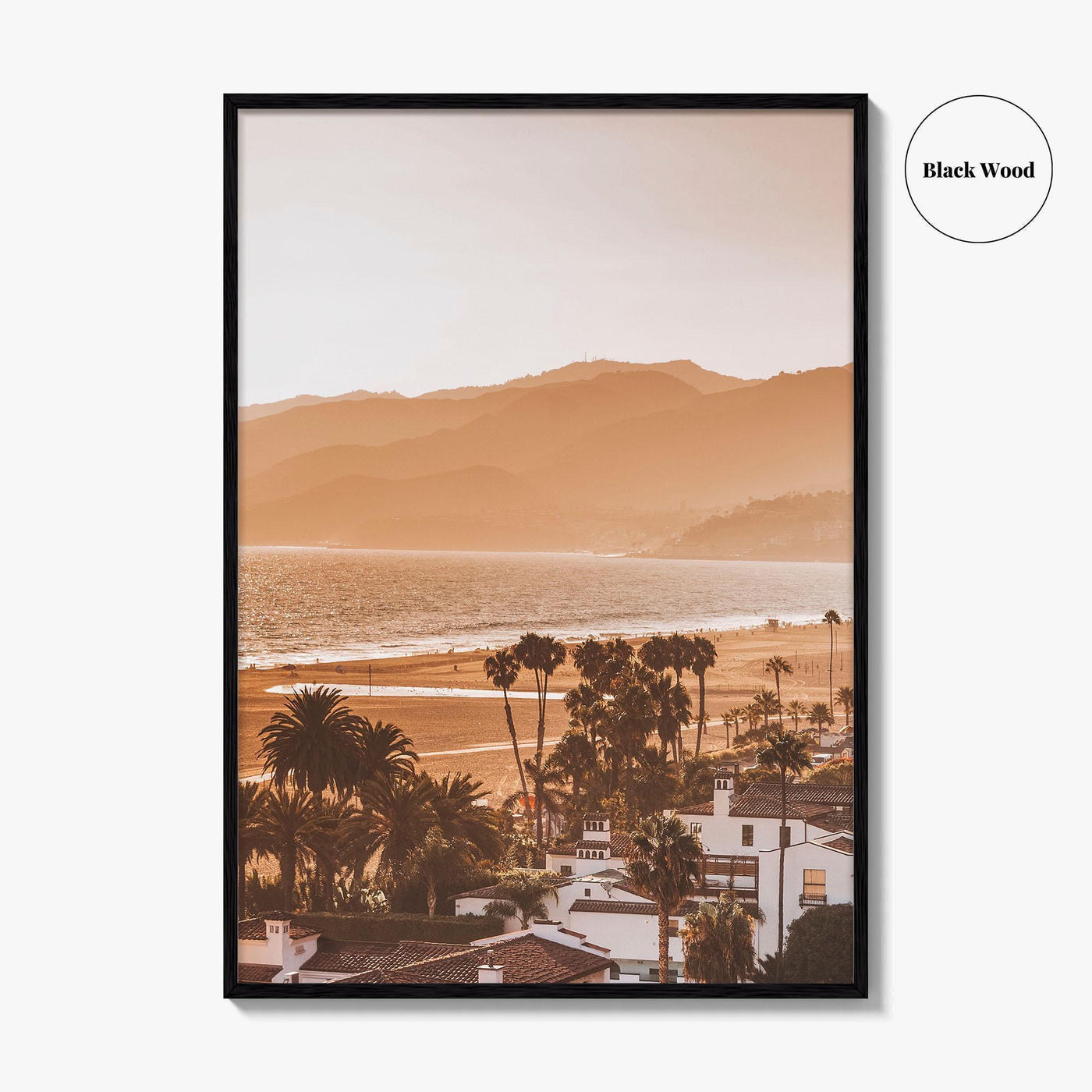 Santa Monica Fine Art Photo Print, California Los Angeles Poster