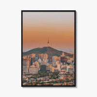Seoul Skyline Fine Art Photo Print, Wall Decor, South Korea City Poster