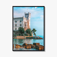 Trieste Fine Art Photo Print, Miramare Castle, Italy, Wall Decor, Poster