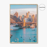 Sydney Skyline Fine Art Photo Print, New South Wales, Australia, Photo Poster