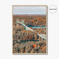 Thousand Islands Fine Art Photo Print, Ontario Canada, St Lawrence River Panorama