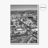 Tempe Black and White Fine Art Photo Print, ASU, Phoenix, Arizona Photo Poster