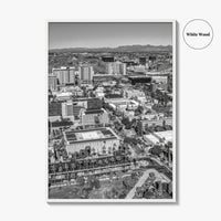 Tempe Black and White Fine Art Photo Print, ASU, Phoenix, Arizona Photo Poster