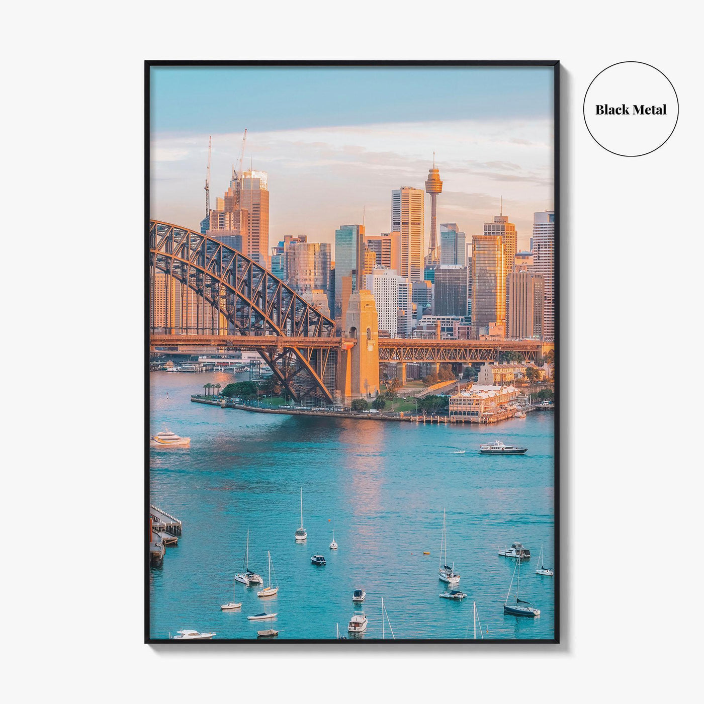 Sydney Skyline Fine Art Photo Print, New South Wales, Australia, Photo Poster