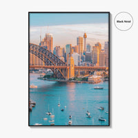 Sydney Skyline Fine Art Photo Print, New South Wales, Australia, Photo Poster