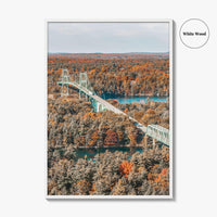 Thousand Islands Fine Art Photo Print, Ontario Canada, St Lawrence River Panorama