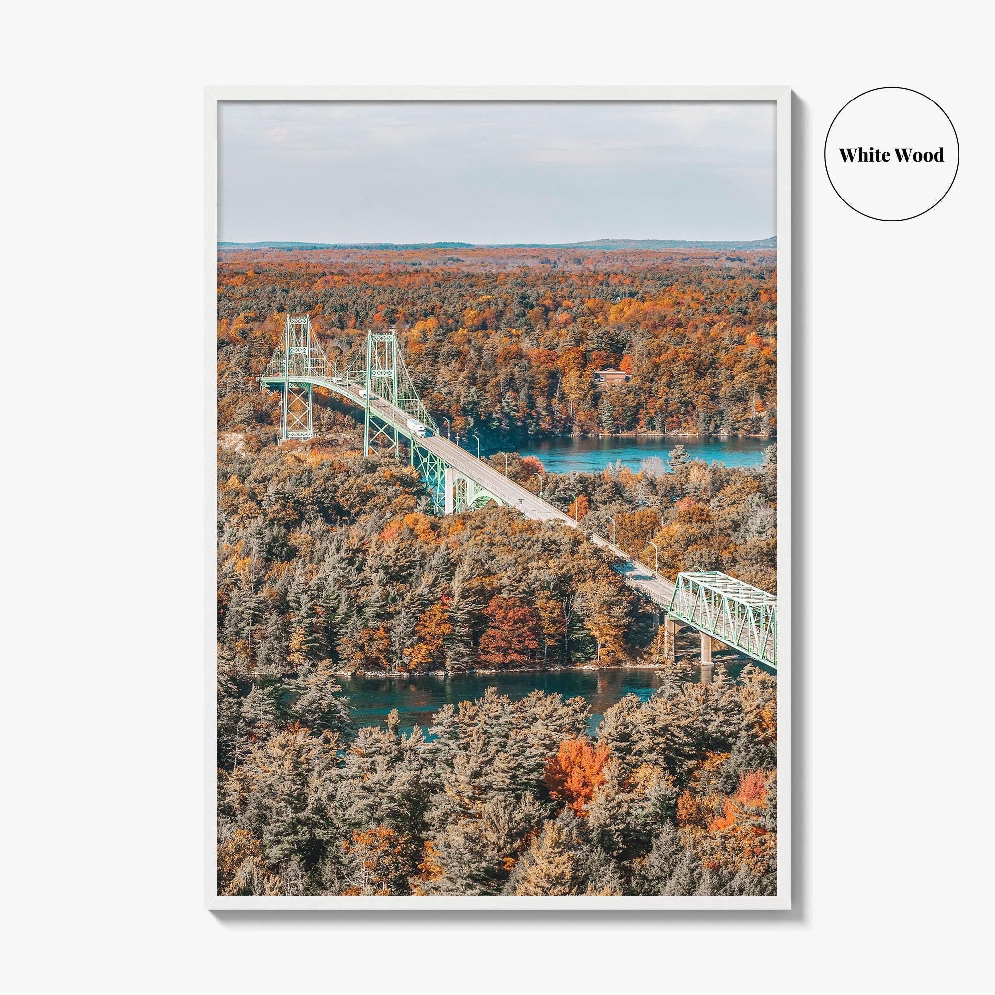 Thousand Islands Fine Art Photo Print, Ontario Canada, St Lawrence River Panorama