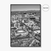 Tempe Black and White Fine Art Photo Print, ASU, Phoenix, Arizona Photo Poster