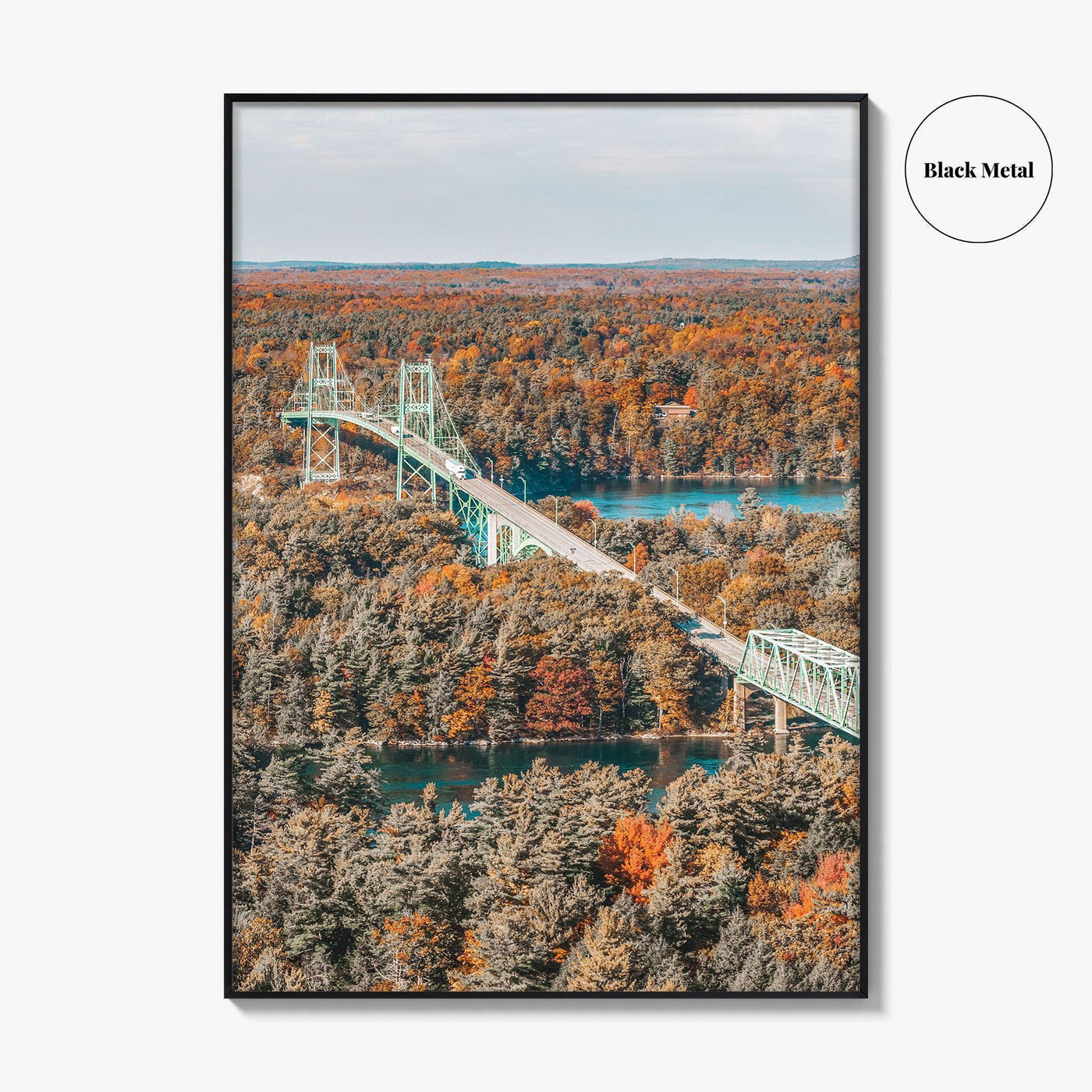 Thousand Islands Fine Art Photo Print, Ontario Canada, St Lawrence River Panorama