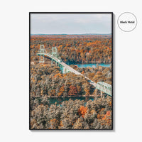 Thousand Islands Fine Art Photo Print, Ontario Canada, St Lawrence River Panorama