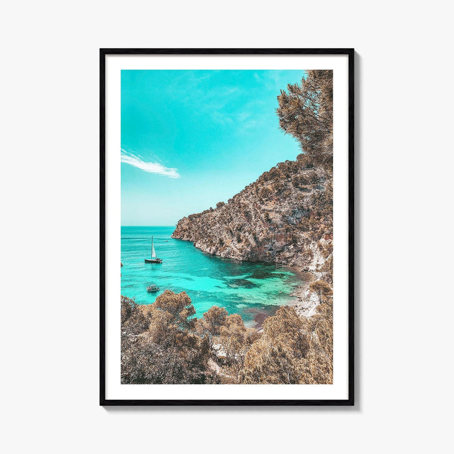 Cala Blanca Fine Art Photo Print, Andratx Mallorca Majorca, Balearic Islands, Photo Poster