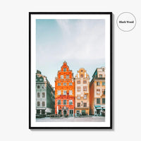 Stockholm Fine Art Photo Print, Stortorget Gamla Stan, Sweden Wall Poster, Architecture