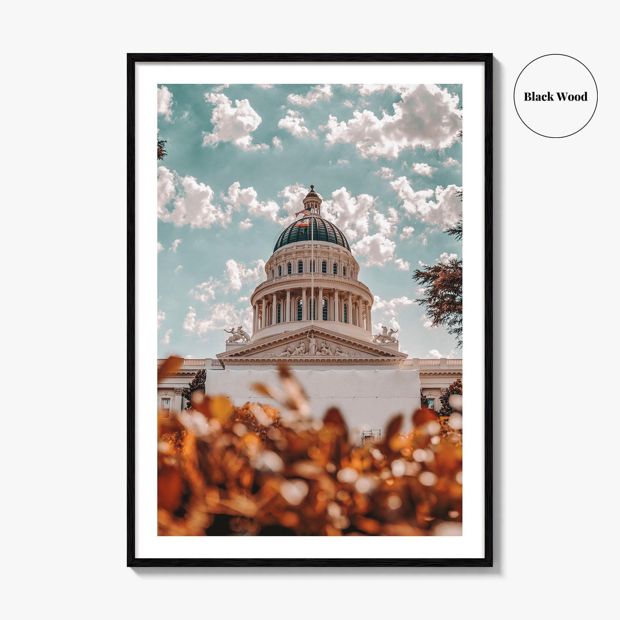 Sacramento Fine Art Photo Print, California City Wall Poster, Building, USA