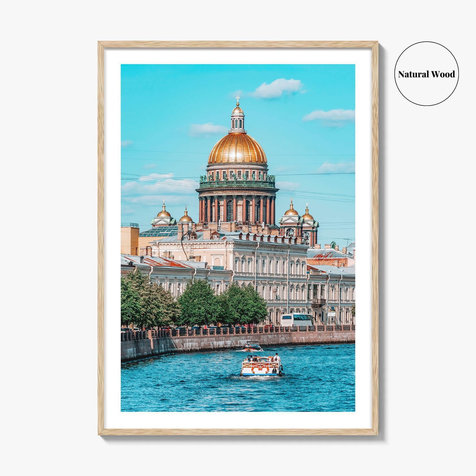 Saint Petersburg Fine Art Photo Print, Russia, St Isaac's Cathedral Poster