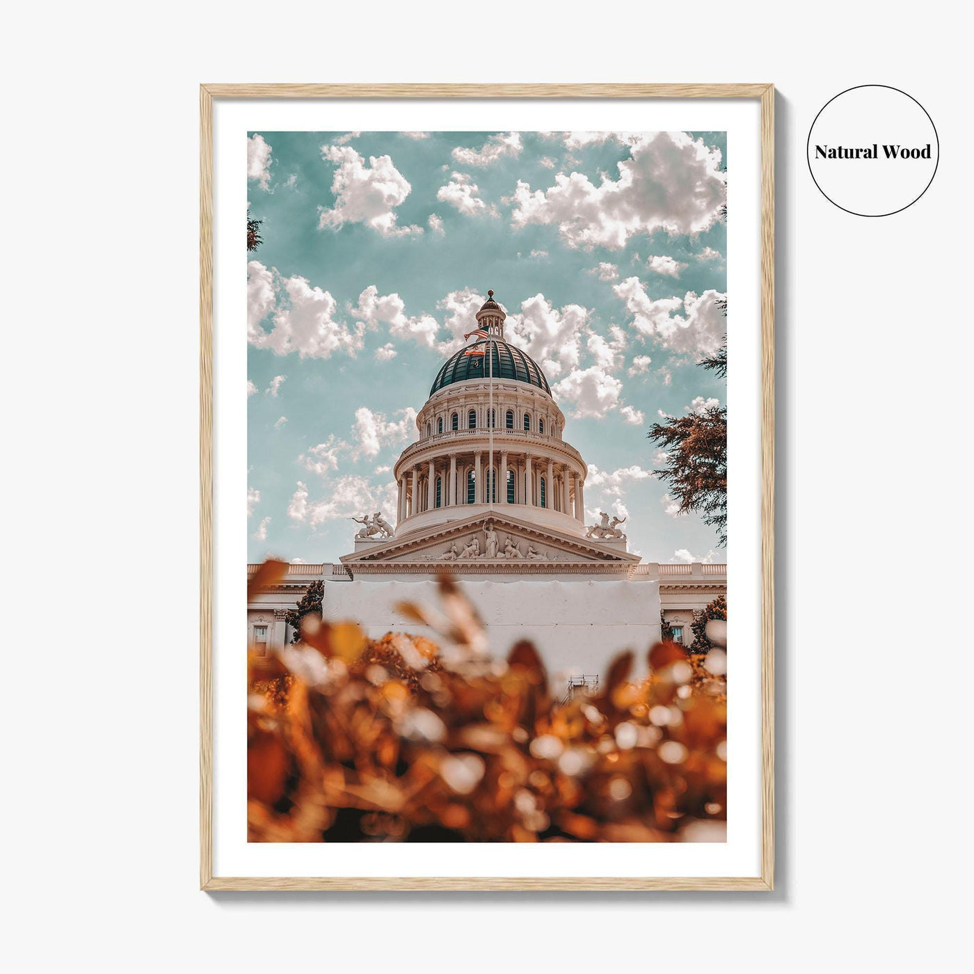 Sacramento Fine Art Photo Print, California City Wall Poster, Building, USA
