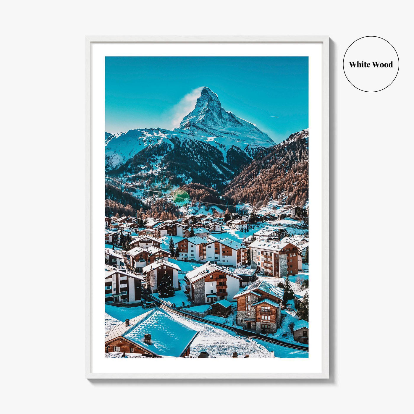 Matterhorn Fine Art Photo Print, Zermatt Valais Switzerland, Swiss Alps Mountain Poster