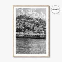 St George's Grenada Black and White Fine Art Photo Print, Caribbean Wall Poster