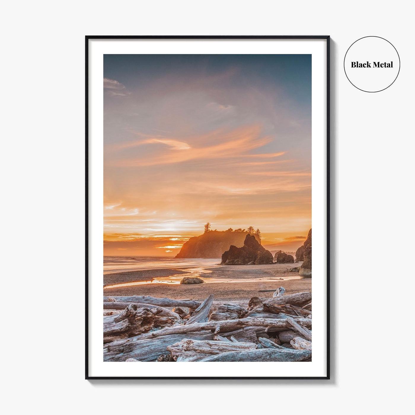 Olympic National Park Fine Art Photo Print, Ruby Beach, Washington Wall Art Poster