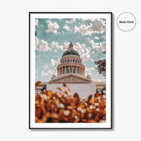 Sacramento Fine Art Photo Print, California City Wall Poster, Building, USA