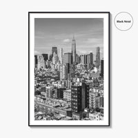 Lower East Side Black and White Fine Art Photo Print, New York Manhattan Poster