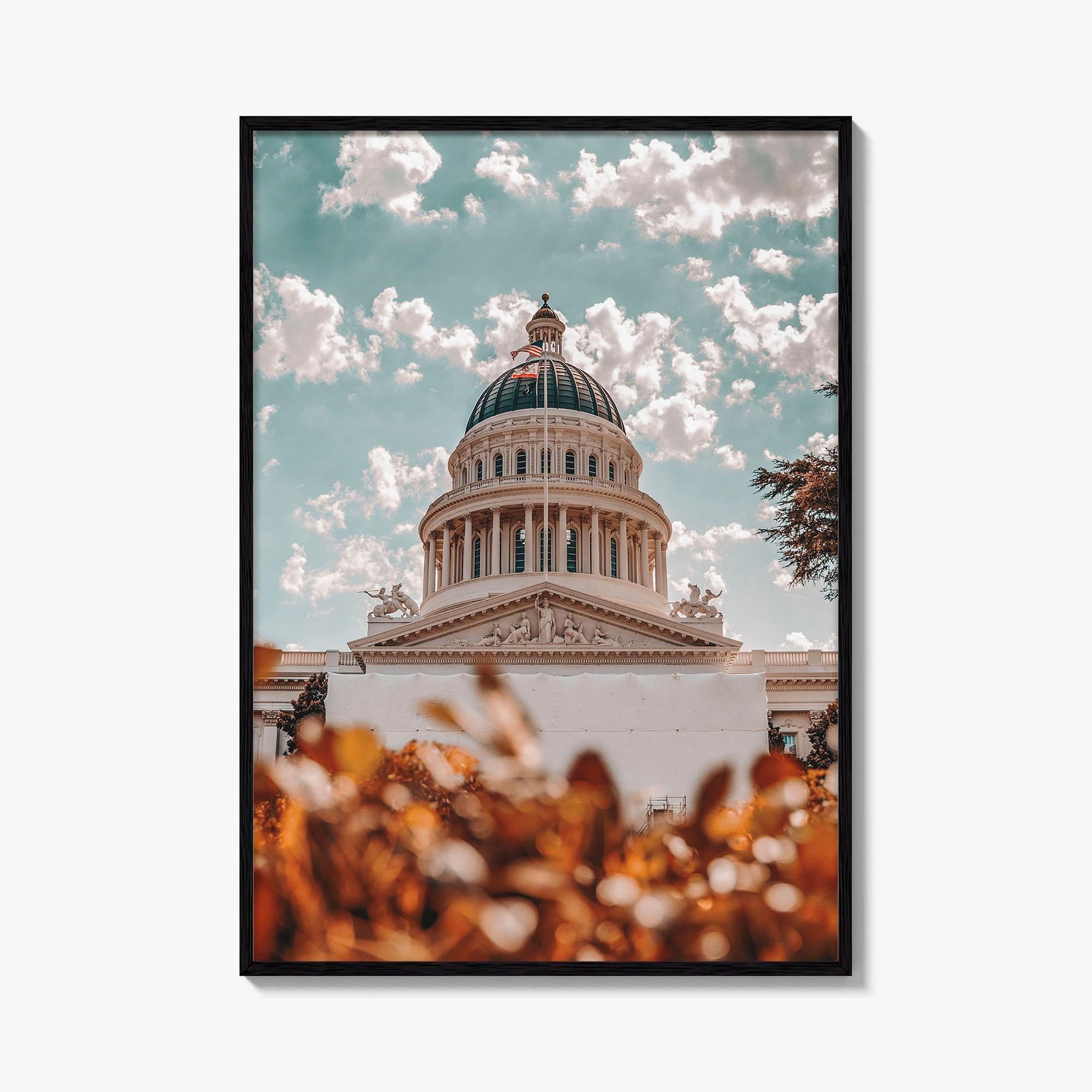 Sacramento Fine Art Photo Print, California City Wall Poster, Building, USA