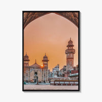 Lahore Fine Art Photo Print, Wazir Khan Mosque, Punjab Pakistan Wall Poster