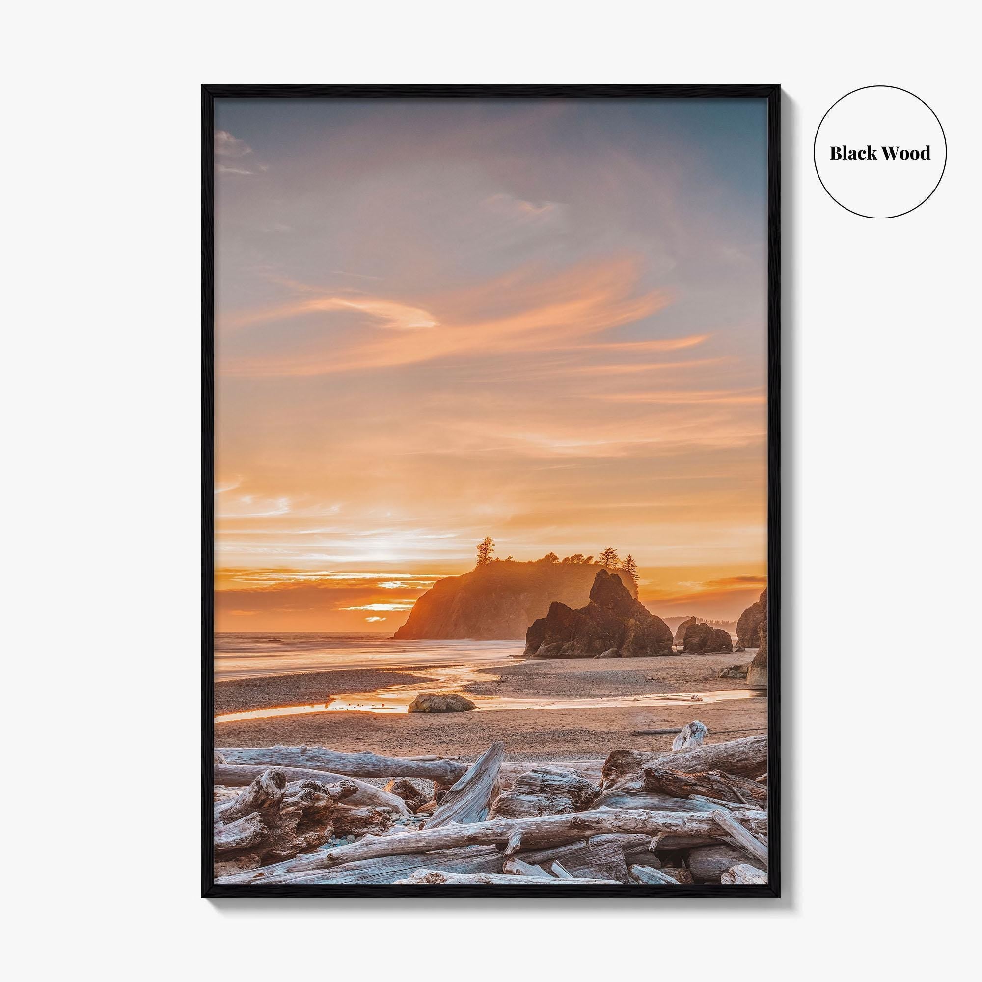 Olympic National Park Fine Art Photo Print, Ruby Beach, Washington Wall Art Poster