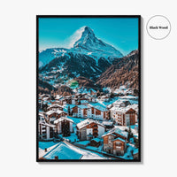 Matterhorn Fine Art Photo Print, Zermatt Valais Switzerland, Swiss Alps Mountain Poster