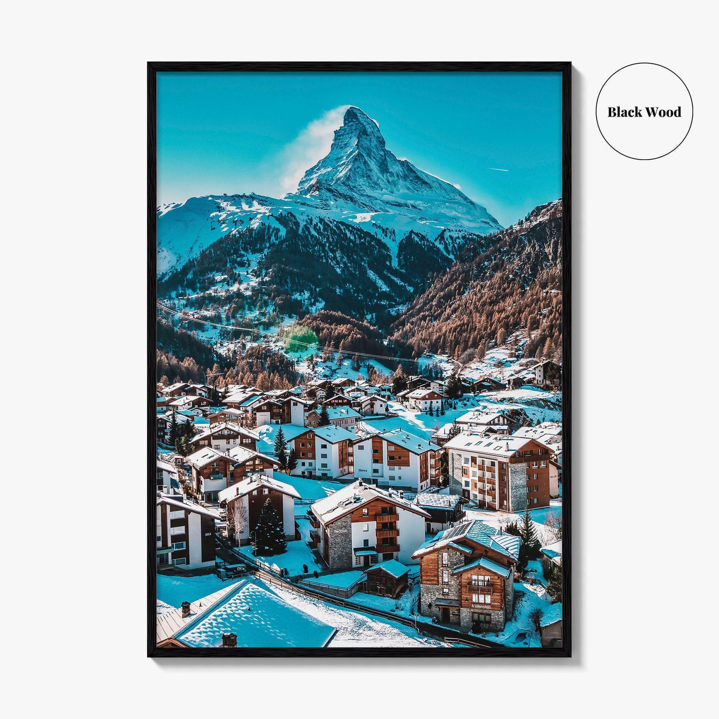Matterhorn Fine Art Photo Print, Zermatt Valais Switzerland, Swiss Alps Mountain Poster