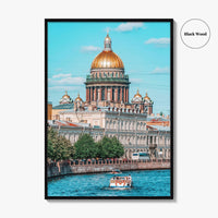 Saint Petersburg Fine Art Photo Print, Russia, St Isaac's Cathedral Poster