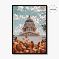 Sacramento Fine Art Photo Print, California City Wall Poster, Building, USA