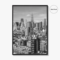 Lower East Side Black and White Fine Art Photo Print, New York Manhattan Poster
