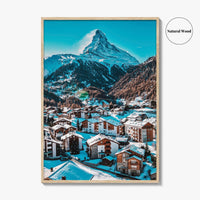Matterhorn Fine Art Photo Print, Zermatt Valais Switzerland, Swiss Alps Mountain Poster