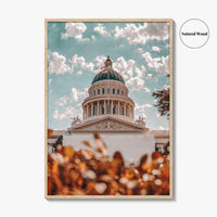 Sacramento Fine Art Photo Print, California City Wall Poster, Building, USA