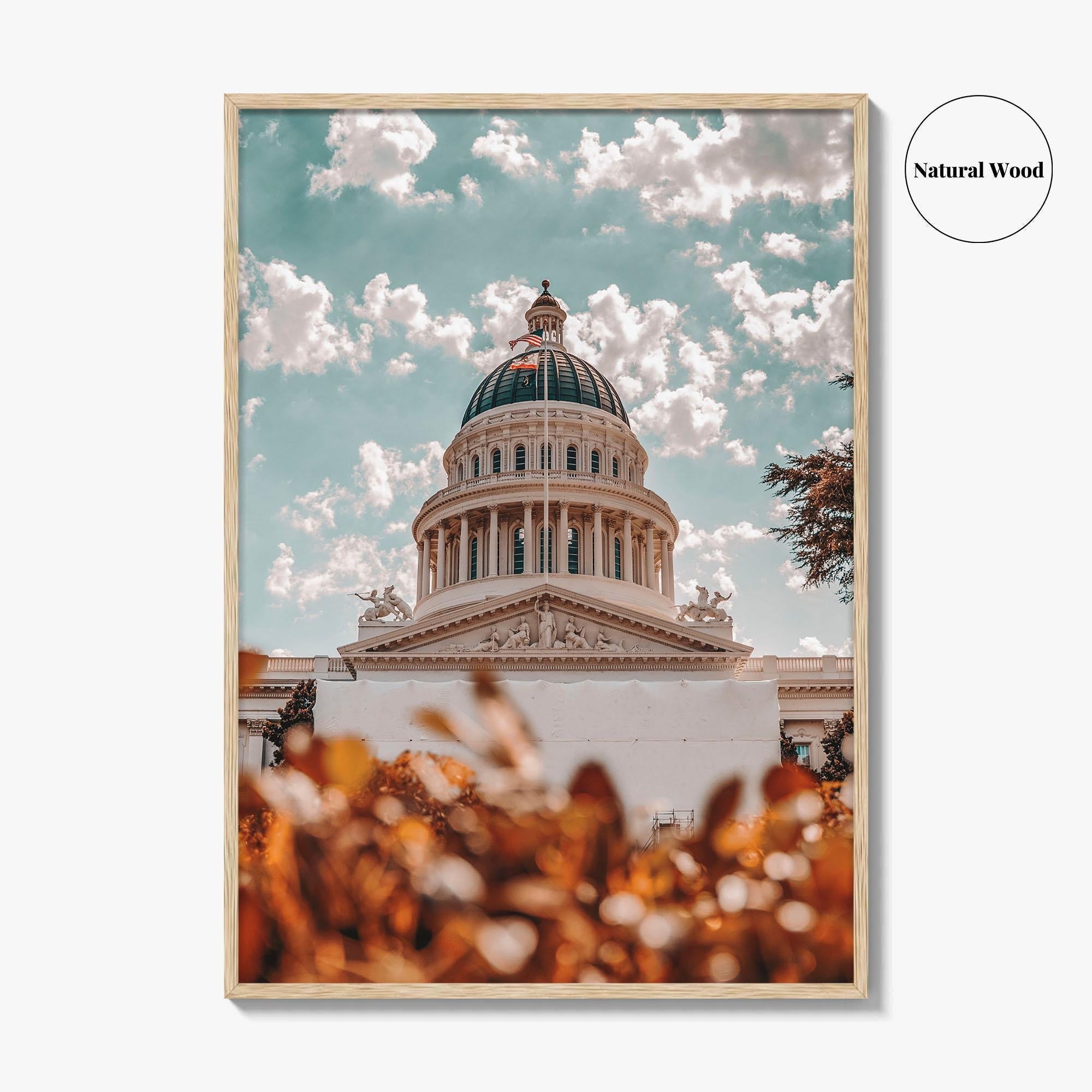 Sacramento Fine Art Photo Print, California City Wall Poster, Building, USA