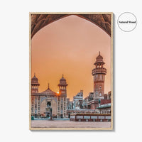 Lahore Fine Art Photo Print, Wazir Khan Mosque, Punjab Pakistan Wall Poster