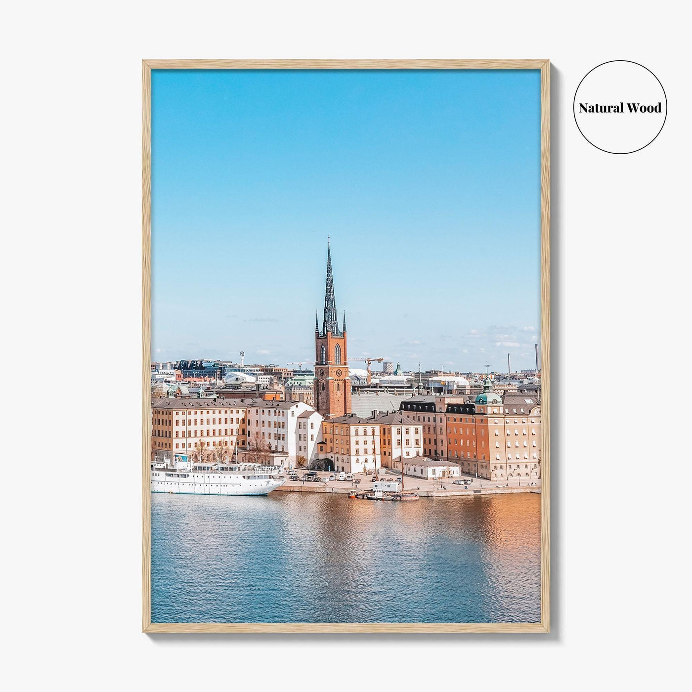 Stockholm Skyline Fine Art Photo Print, Sweden Wall Decor, City Poster