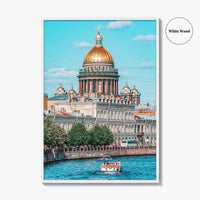 Saint Petersburg Fine Art Photo Print, Russia, St Isaac's Cathedral Poster