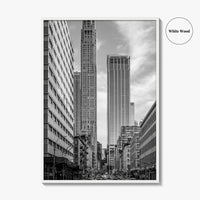 Tribeca Black and White Fine Art Photo Print, Manhattan New York City Poster