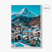 Matterhorn Fine Art Photo Print, Zermatt Valais Switzerland, Swiss Alps Mountain Poster