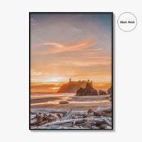 Olympic National Park Fine Art Photo Print, Ruby Beach, Washington Wall Art Poster