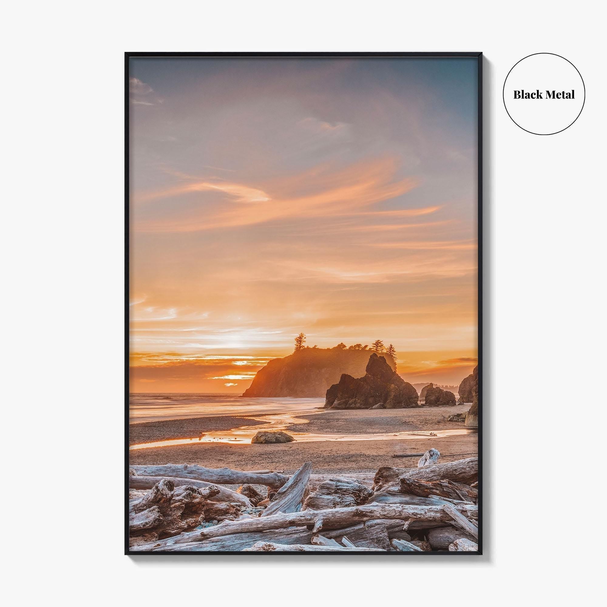 Olympic National Park Fine Art Photo Print, Ruby Beach, Washington Wall Art Poster